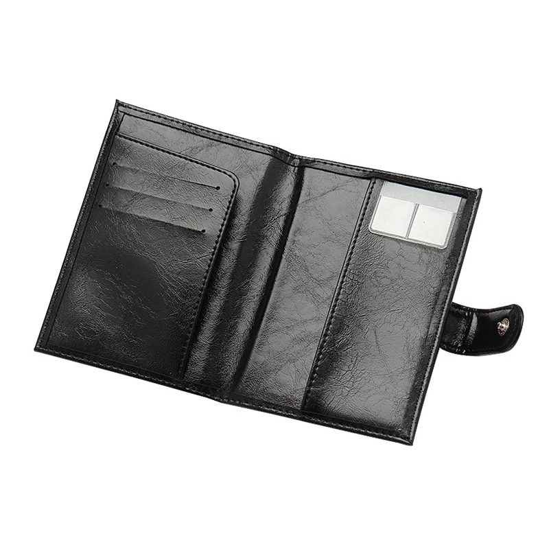 Кожаный чехол для паспорта дорожный кошелек Винтажный карт аксессуары