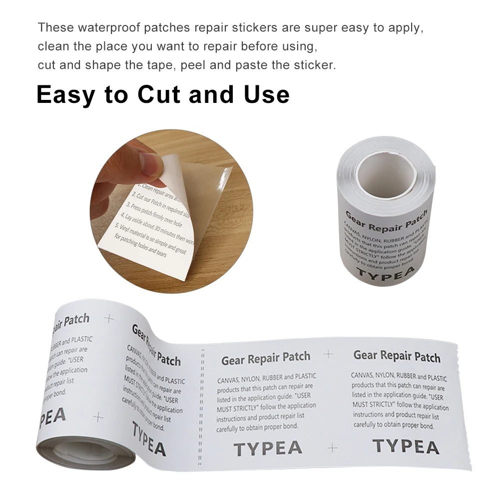 

Self Sticky Portable Translucent Paste Trampolines Metal Glass Life Ring Outdoor TPU Waterproof Patch Tent Repair Camping