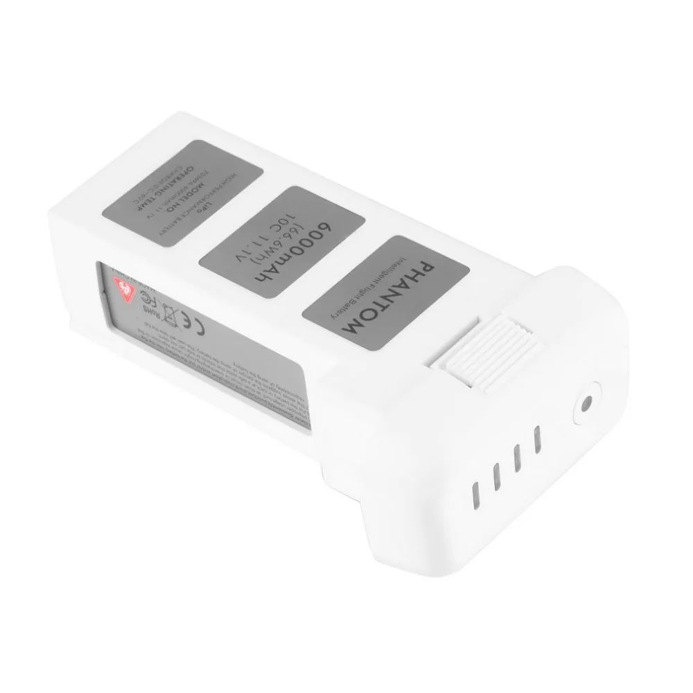 6000mA Подлинная интеллектуальная летная батарея DJI Phantom 2 15,2 V, LiPo 4S 856678P бытовая электронная батарея для дрона