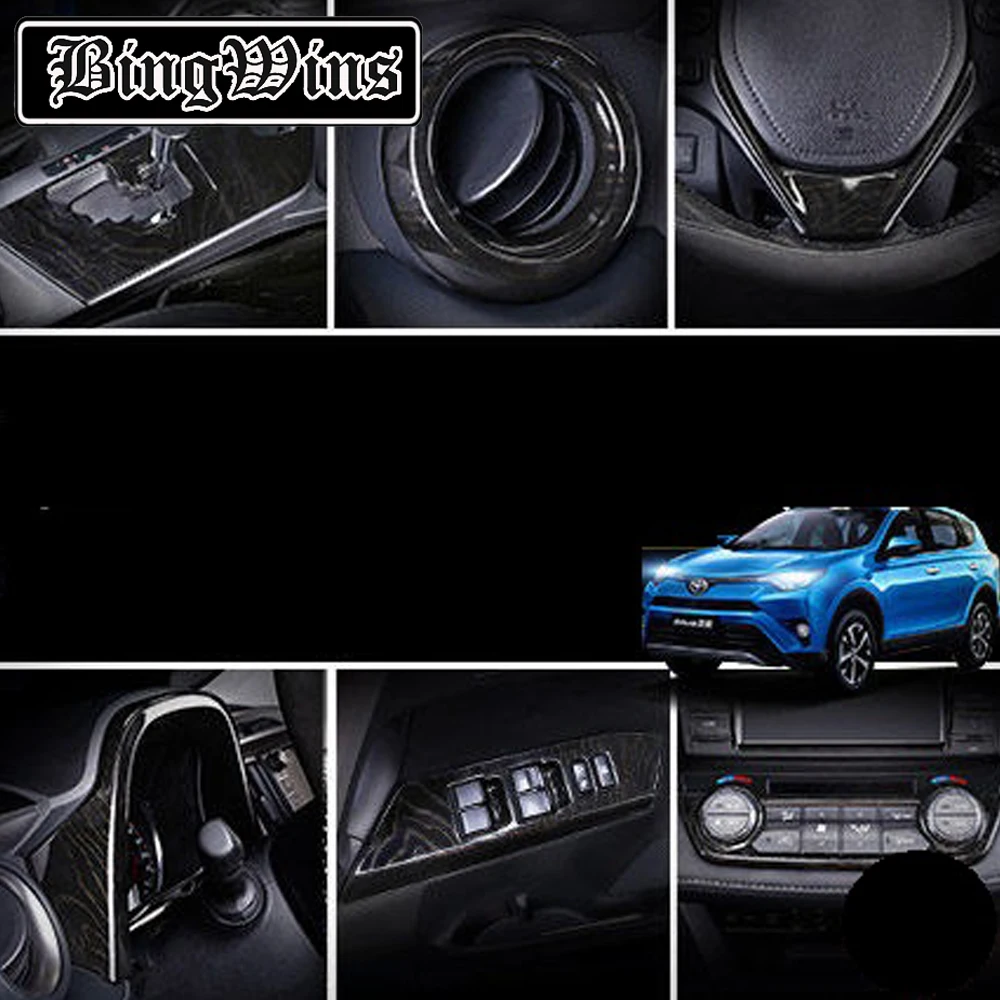 BeingWins автомобильный Стайлинг для Toyota RAV4 2016 2019 хромированная внутренняя дверная