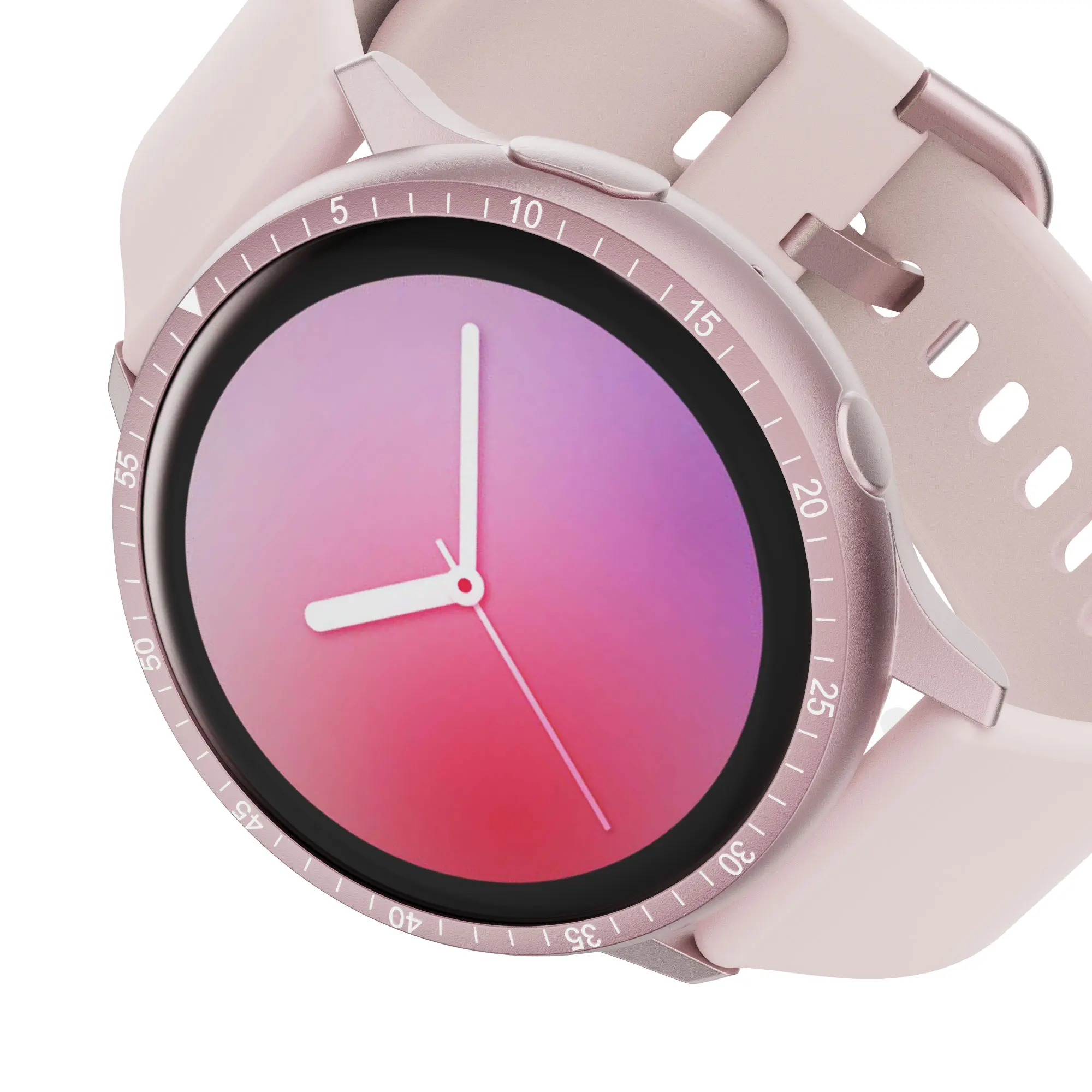 Aluminum Alloy Watch Bezel Frame Cover For Samsung Galaxy watch active 2 40MM 44MM Anti Scratch Metal Ring Smart Watch Accessory