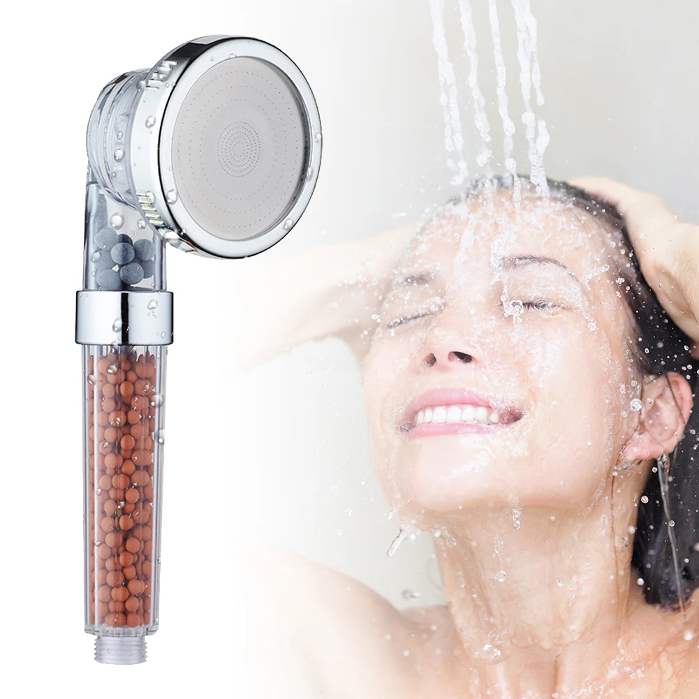 

Bath Shower High Pressure Saving Jetting Shower Head Bathroom Accessories