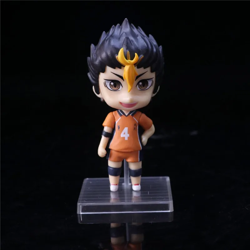 Аниме Фигурка Haikyuu полный комплект волейбол Подростковая большая голова Kenma Hinata
