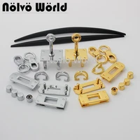 1 5 sets 2520mm new arrive products gold chrome a set of mini lock for diy shoulder bag purse accessories