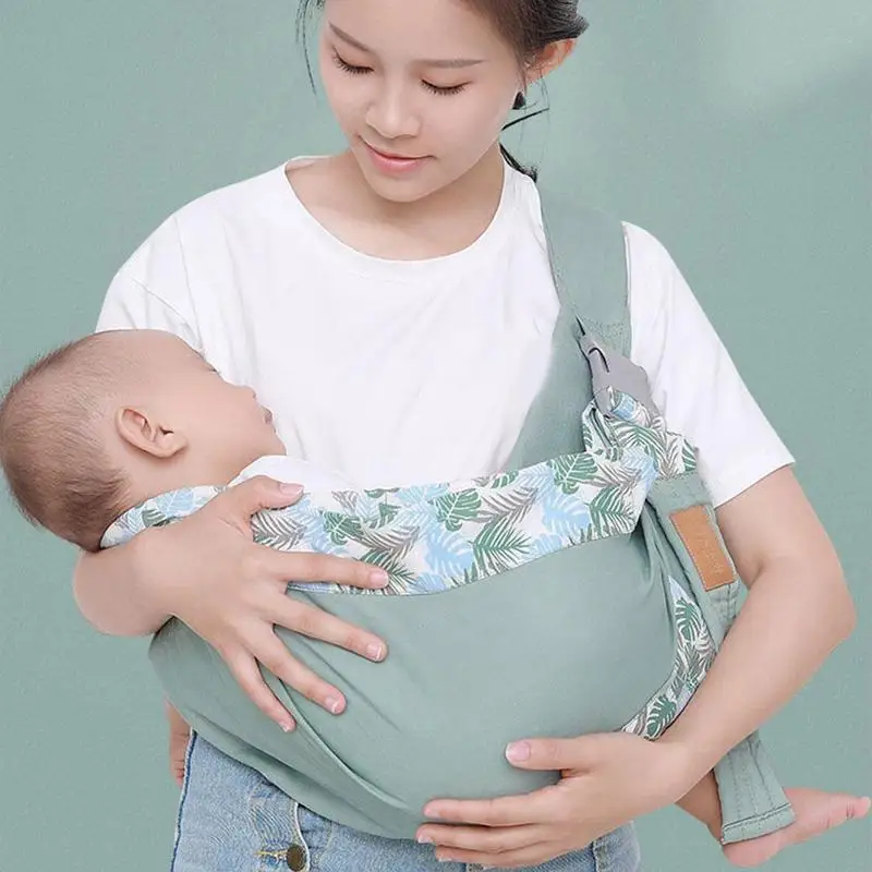 

Newborn Sling Dual Use Infant Nursing Horizontal Hug Breastfeeding Carrier Type Cover Stool Fabric Waist Mesh Carrier N9W9