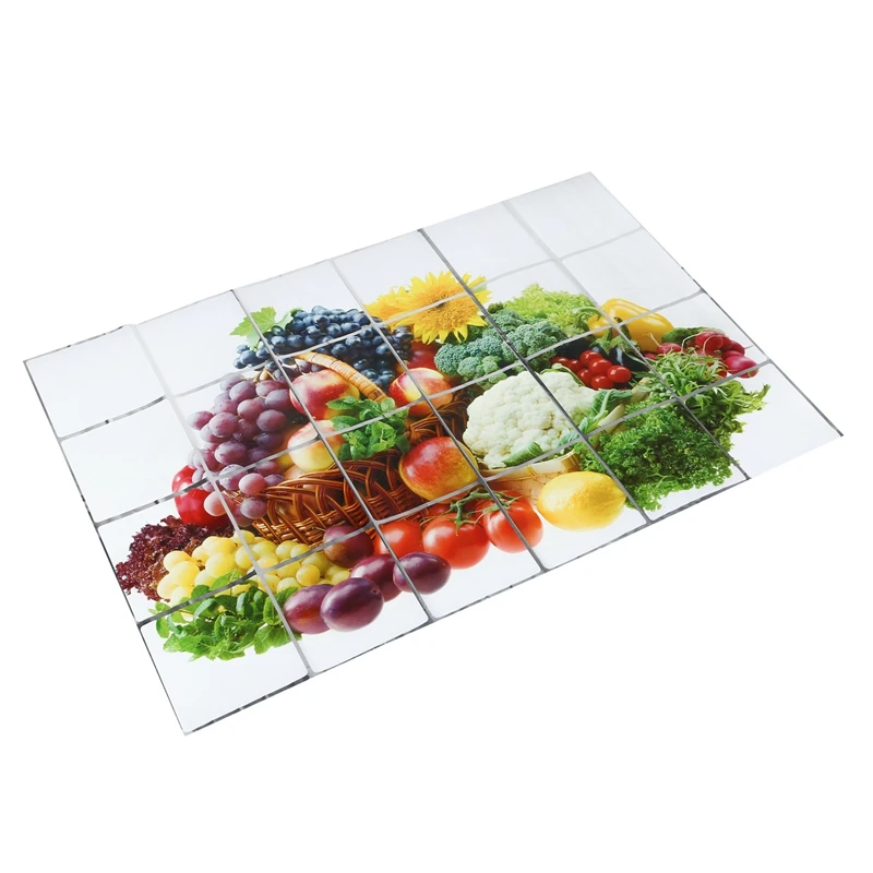 60x90 см обои для кухни декор анти масло самоклеющаяся плитка настенная бумага