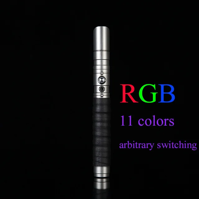Gun Hilt RGB LGT-ZQR световой меч RGB Jedi sith Light Saber Force FX Lighting Heavy Dueling изменение цвета звук FOC Блокировка металлическая ручка - Цвет: Gun Hilt RGB
