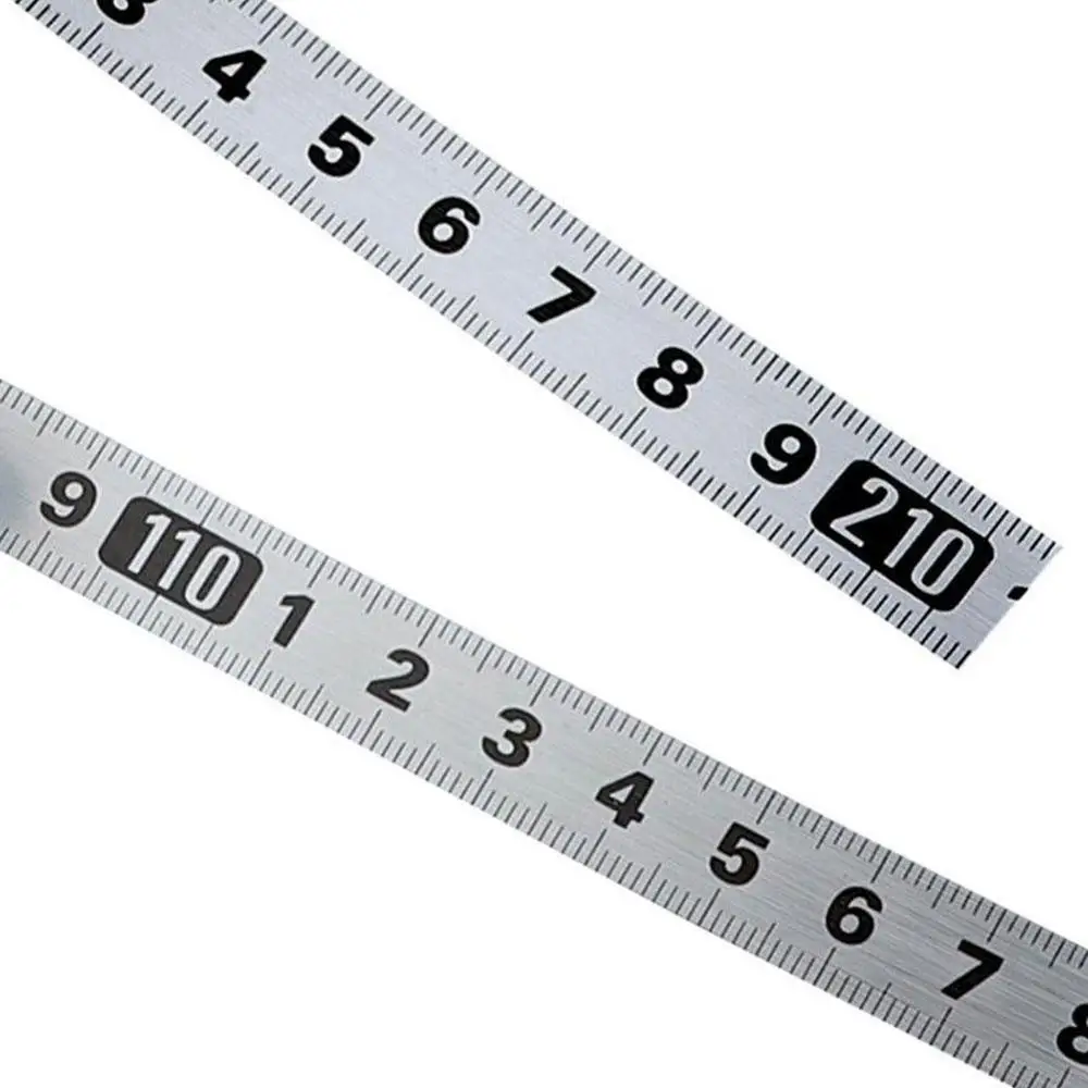 

1-3m Steel Miter Track Tape Measure Self Ruler Rust-Proof Adhesive Wear-Resistan Scale And Metric Ruler Durable J5R1