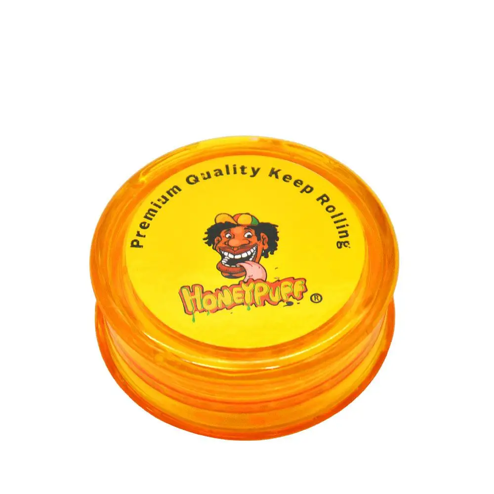 Буфами на рукавах Магнитная Пластиковая дробилка табака 60 мм 3 слоя для трав