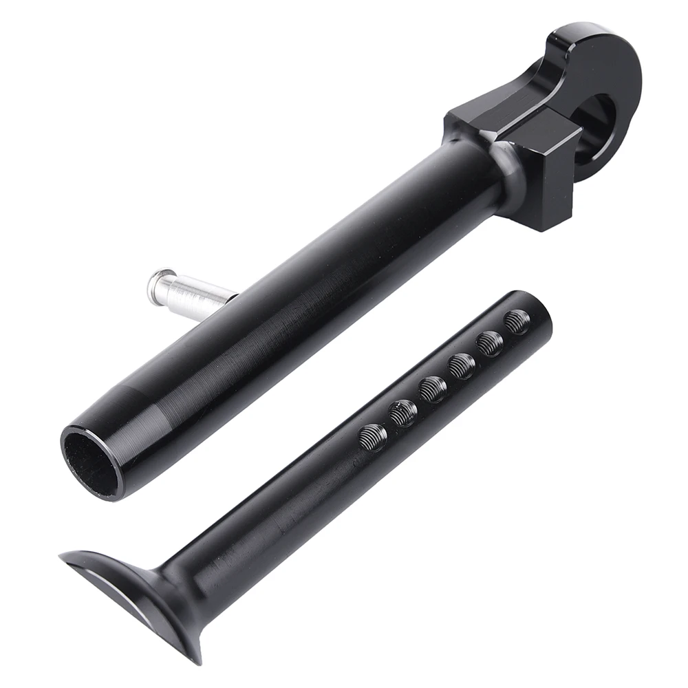 Регулируемая подставка TMOTORRIDER боковая черный хром для YAMAHA YZF R1 YZF-R1 2009-2010 опускания