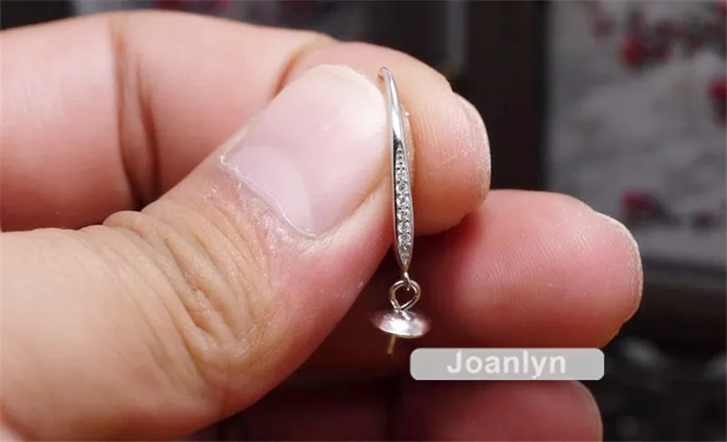 Joanlyn настройки сережек для 6 мм-12 мм круглых бусин или жемчужин с покрытием из