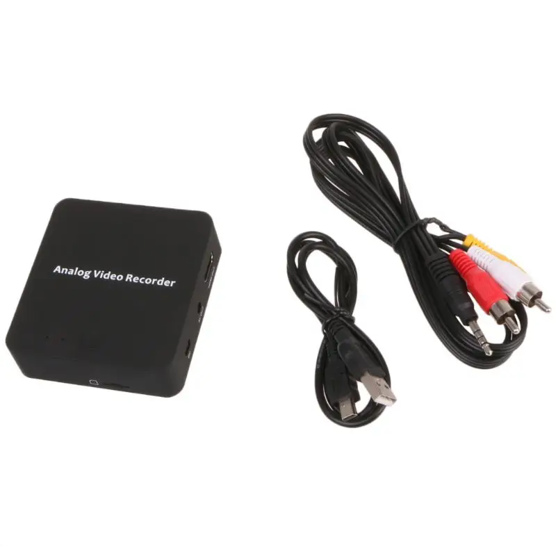 

Analog Video Recorders Converter With AV Video Input Output MicroSD Card
