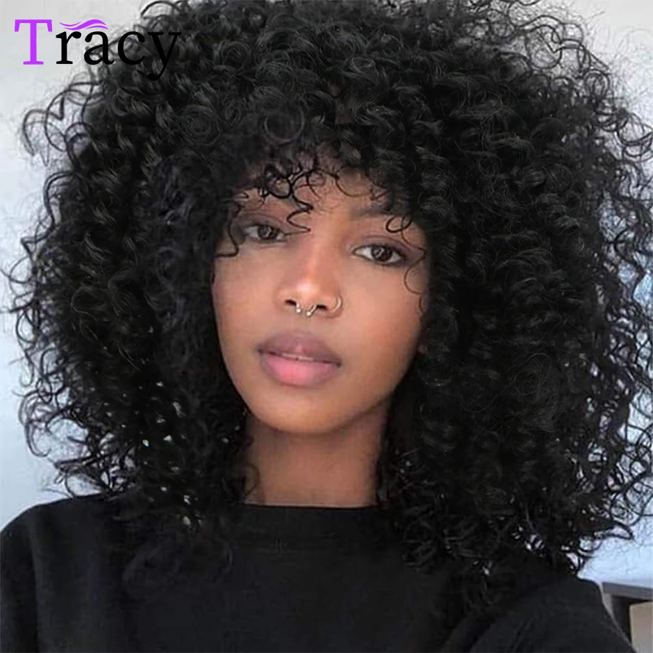 

Brazilian Afro Kinky Curly Bob Wigs For Women Hairline Lace Wig 13x1 Transparent lace Bob Human Hair Wigs
