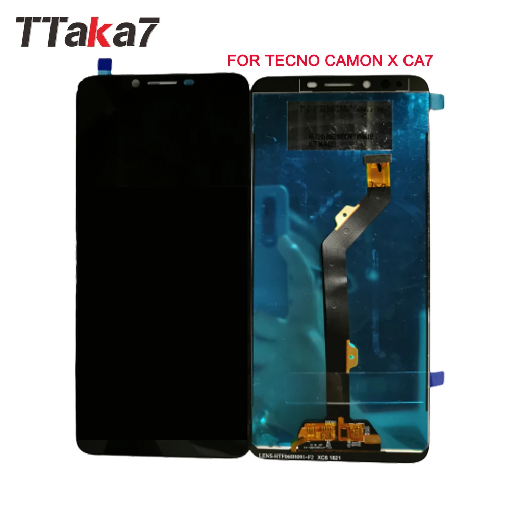 Для Tecno Camon X CA7 дисплей кодирующий преобразователь сенсорного экрана в сборе