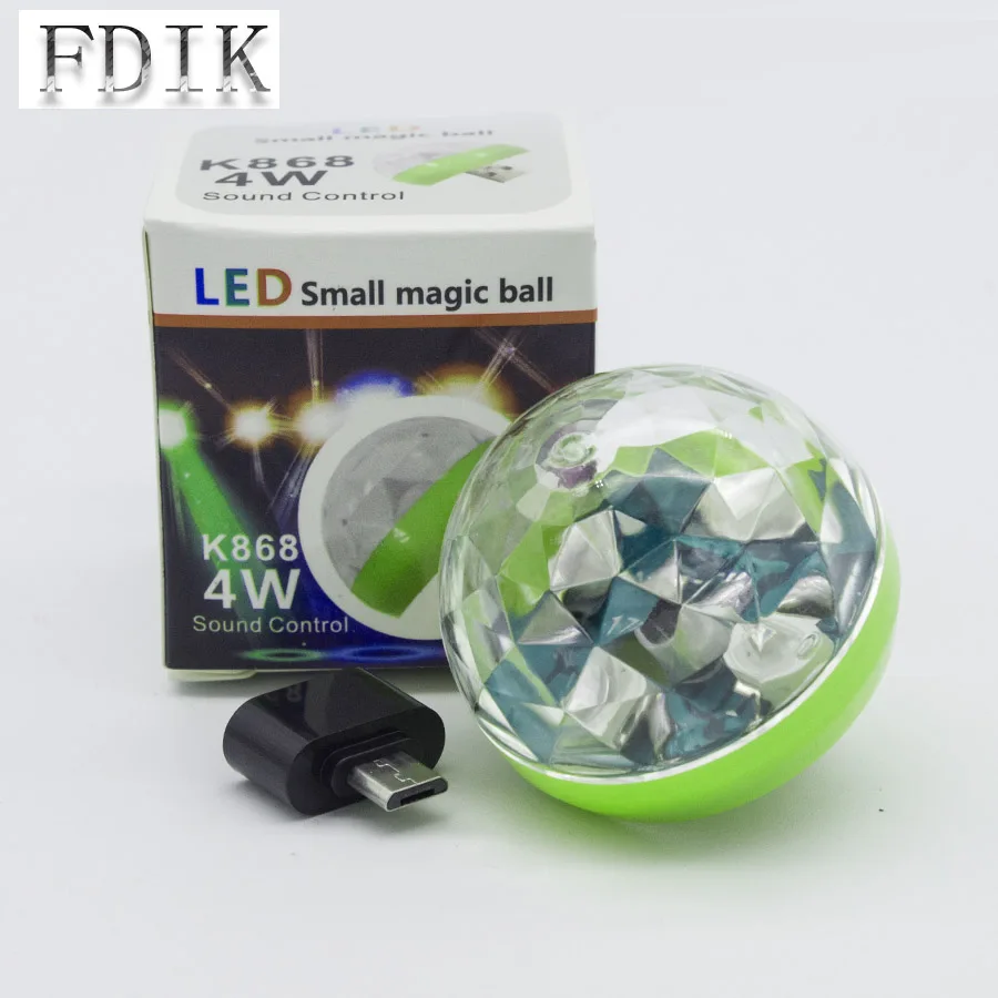 Светодиодный USB лампы для управления звуком музыки разноцветная диджейская