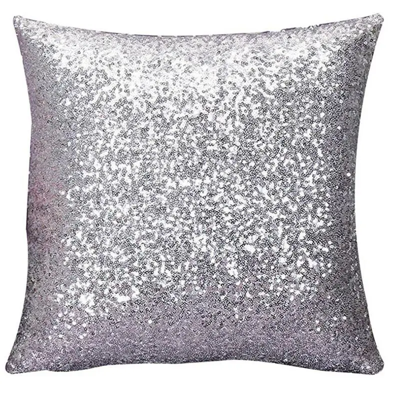 Домашний декор Чехлы блестящая подушка со стразами чехол s Цвет изменения осень