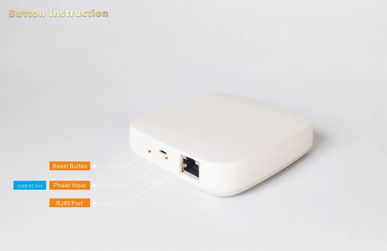 Smart9 TuYa ZigBee Hub, центр управления умным домом работает с TuYa Smart и Smart Life App питание от TuYa