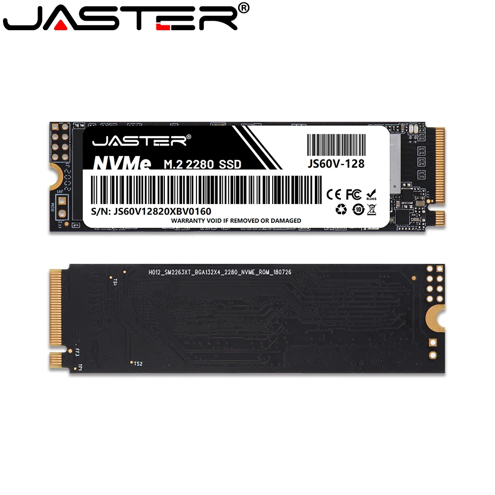 JASTER твердотельный накопитель SSD M.2 NVME 2280 PCIe HDD внутренний жесткий диск 128 ГБ 256 512