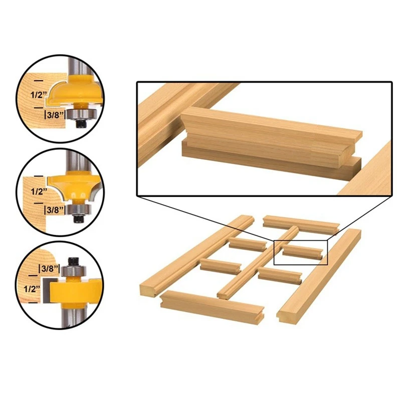 3 шт./компл. стеклянные дверные доски деревянные рабочие инструменты Бортовая
