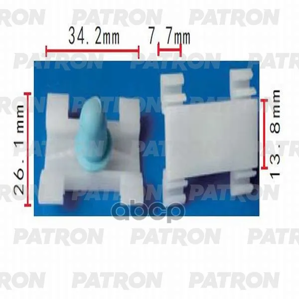 Зажим Пластиковый Декоративная Дверная Планка (Желтый/Зеленый) Bmw Mini | Автомобили
