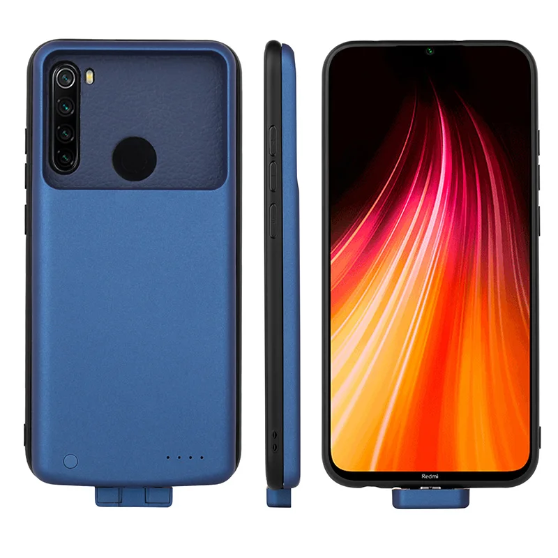 5000 мАч чехол для аккумулятора Xiaomi Redmi Note8 Note 8 Pro Чехол зарядного устройства