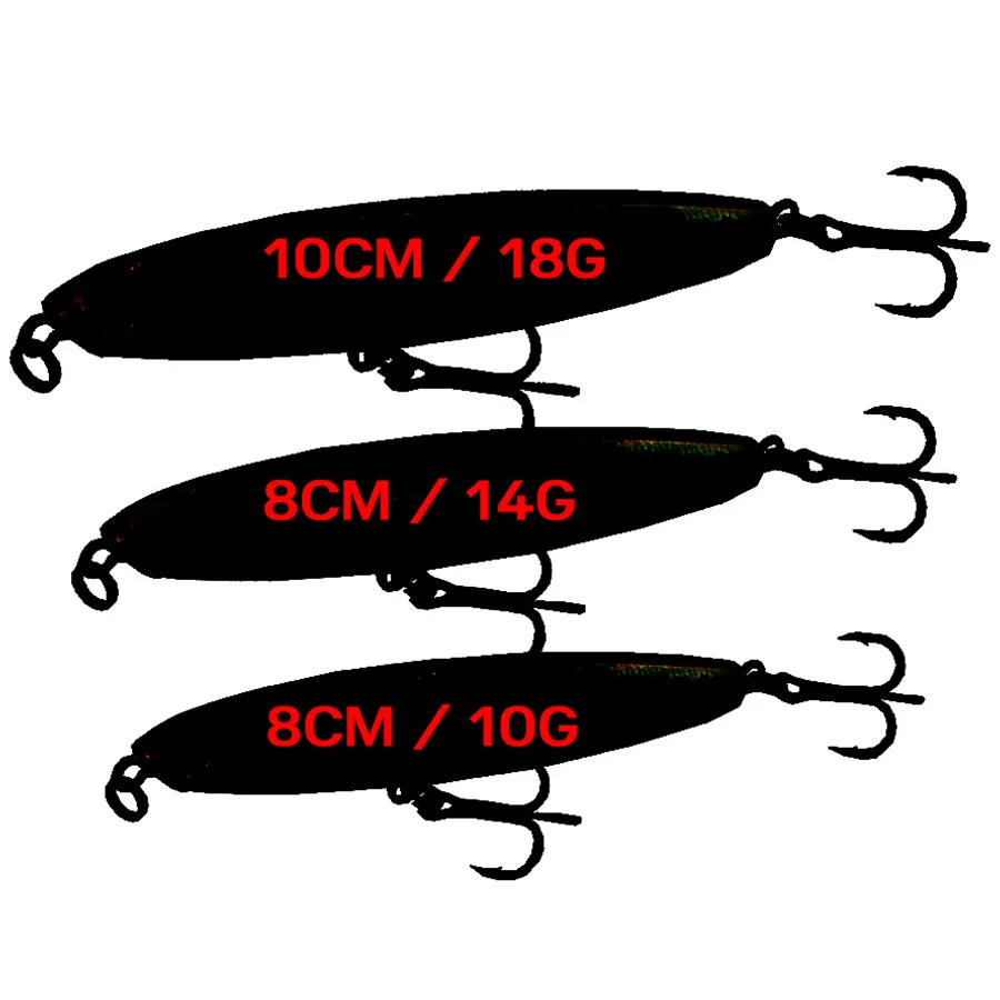 1 шт. Тонущий Карандаш длинное литье искусственная приманка жесткая все для