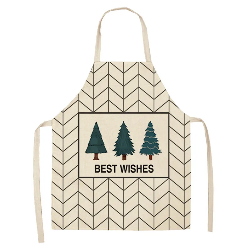 

Кухонный Фартук Cypress с геометрическим рисунком для дома и кухни, Женский кухонный фартук, кухонный фартук для женщин, кухонный фартук