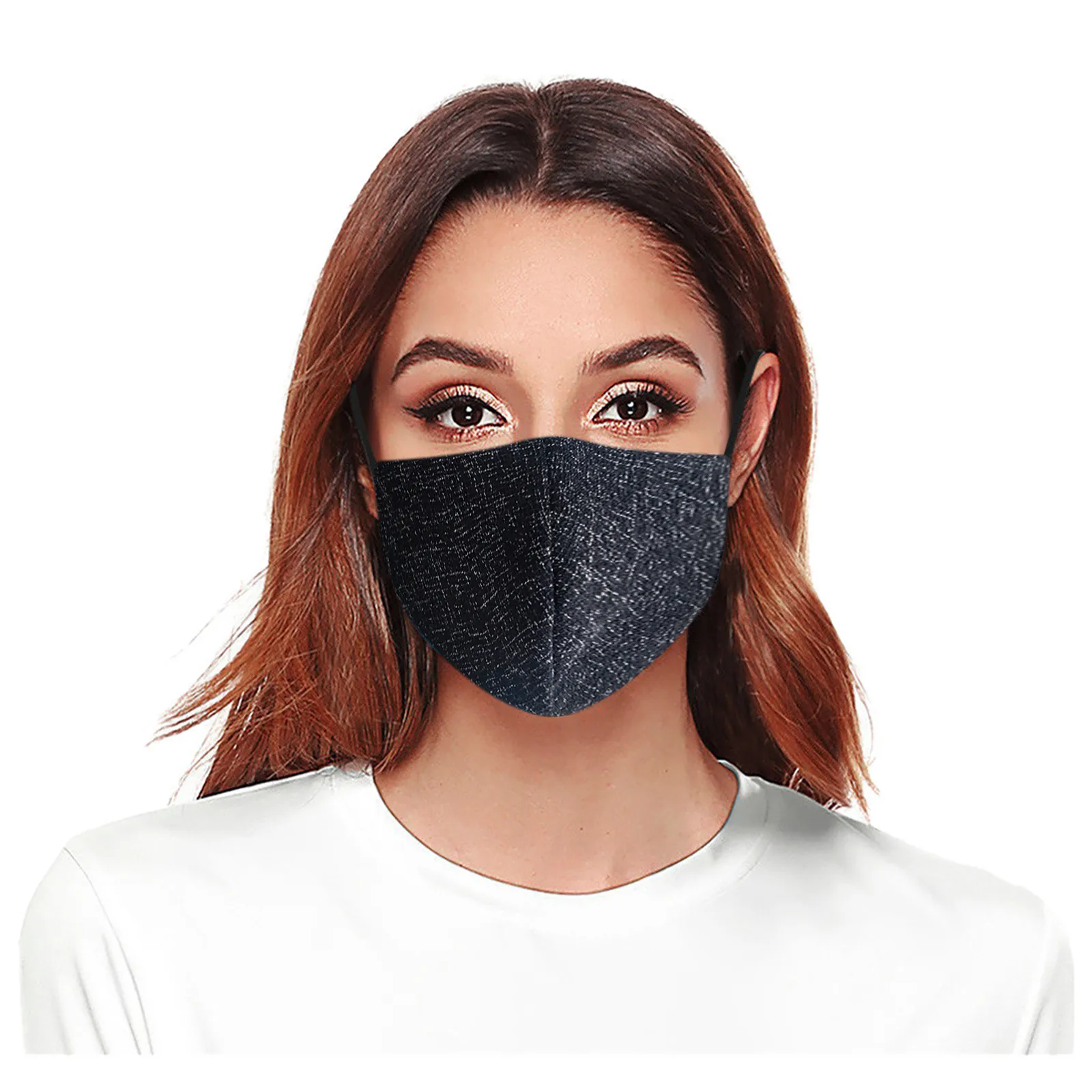 Многоразовая моющаяся однотонная Регулируемая ветрозащитная дышащая маска