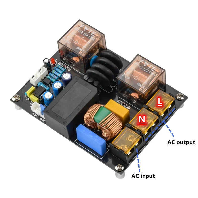 Фильтр электромагнитного помещения мощностью 3500 Вт и плата мягкого пускового