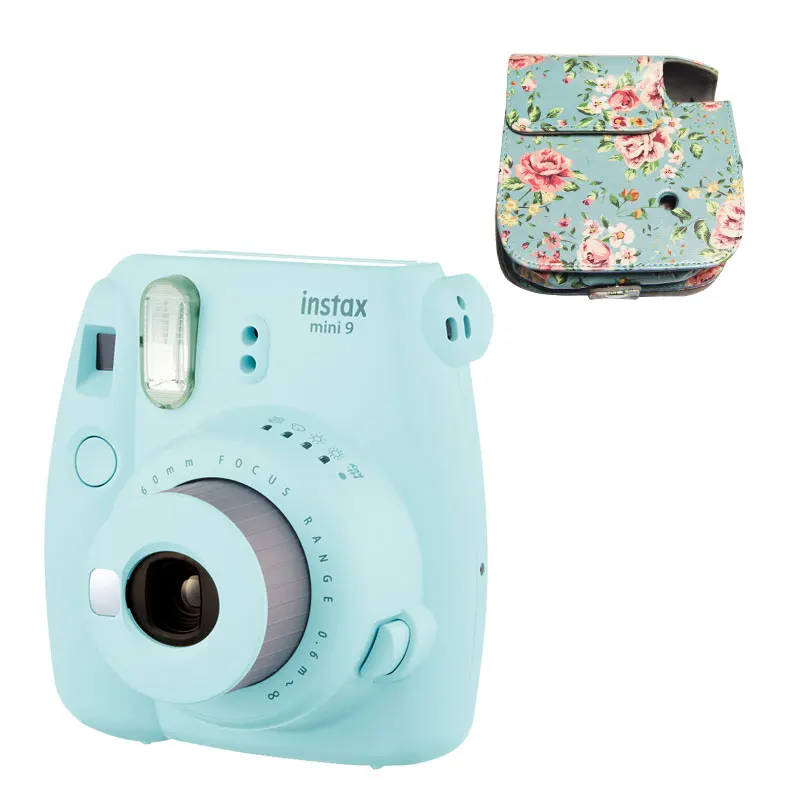 Фотокамера Fujifilm Once Instax Mini 9 Instant Polaroid Cute Smart Beauty Gift для детей 20 шт. фотобумага