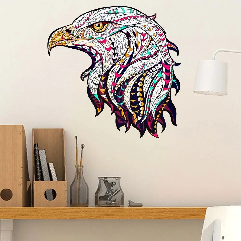 

Creative Animal Wooden Jigsaw Puzzles For Adults Mysterious Puzzle Educational Children's Wooden Gift Game Toys Owl Puzzles K4L0