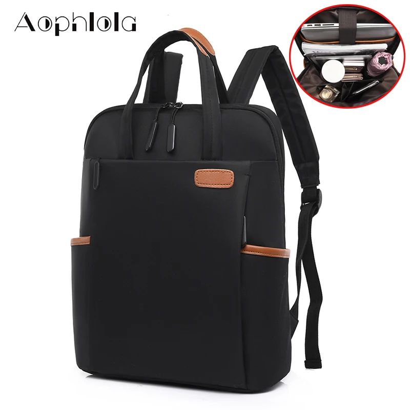 Водонепроницаемый женский деловой рюкзак модные школьные ранцы из ткани Оксфорд