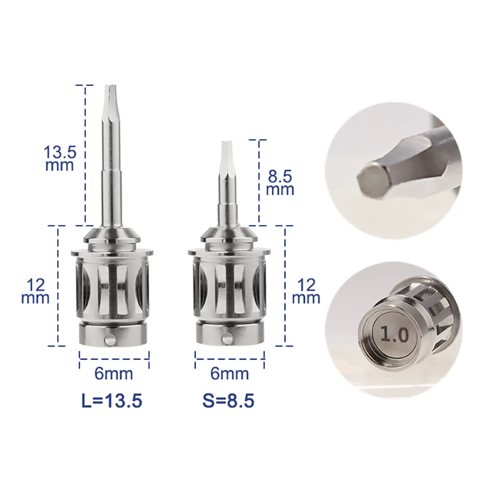 

Universal Prosthetic Set Dental Torque Wrench ANT/1.0 Hex/1.2 Hex/1.27 Hex/1.4 Hex/NOB R155/ITI R165 Tools Instrument