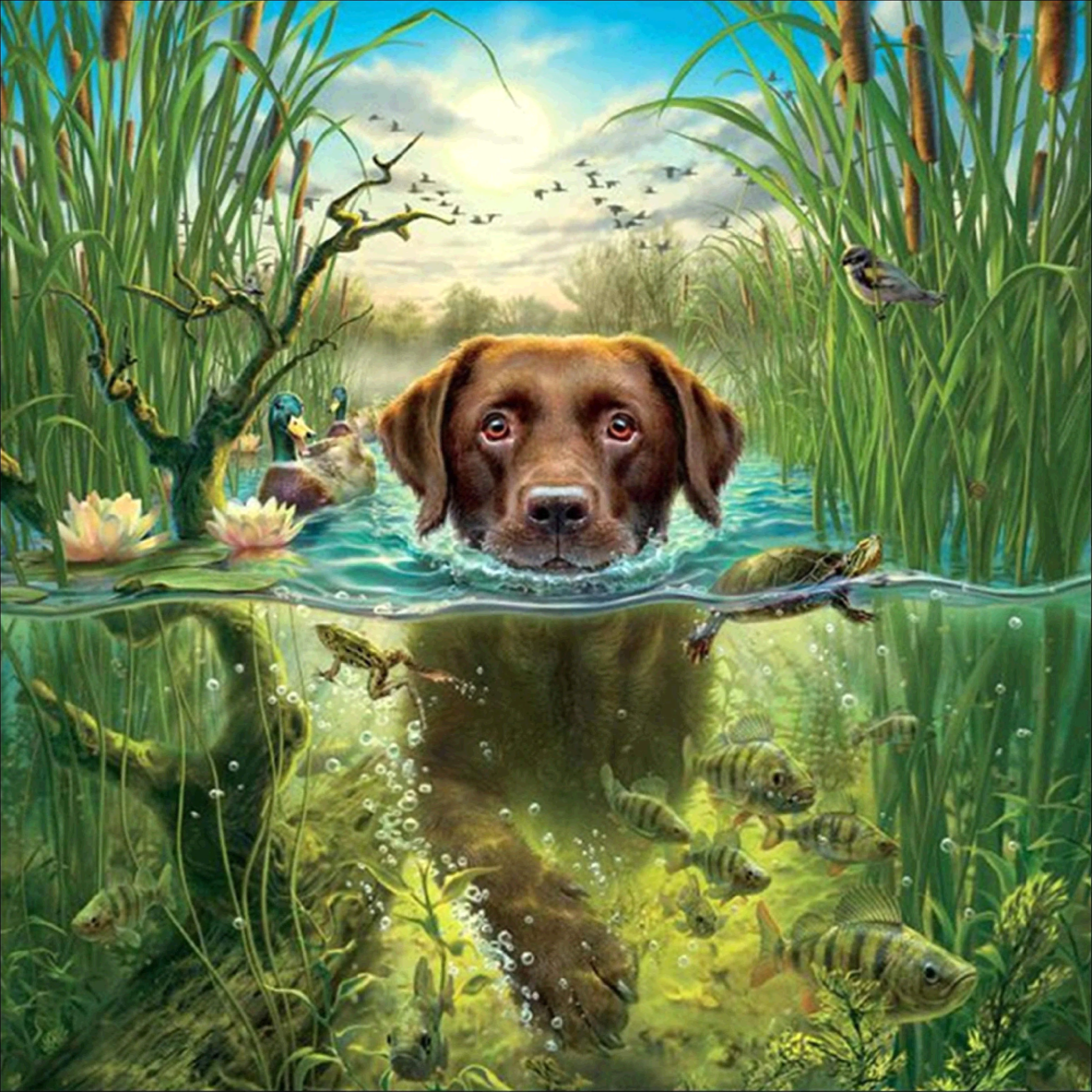 

Dog Embroidery Painting 5D DIY Diamond Painting Home Decoration Paintings