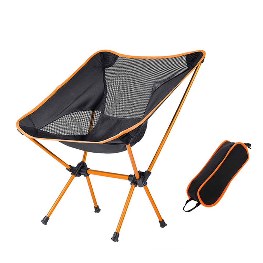 Портативное сиденье светильник стул для рыбалки кемпинга пикника путешествий с