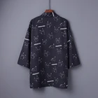 Традиционное кимоно самурая в японском стиле, модная одежда, кардиган в стиле Харадзюку, Пляжная уличная одежда для косплея, юката, лето