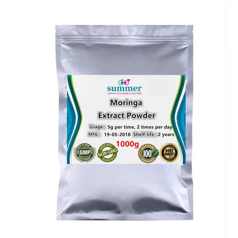 100 1000 г Моринга листья Моринги олиферы горные свечи экстракт листьев конского