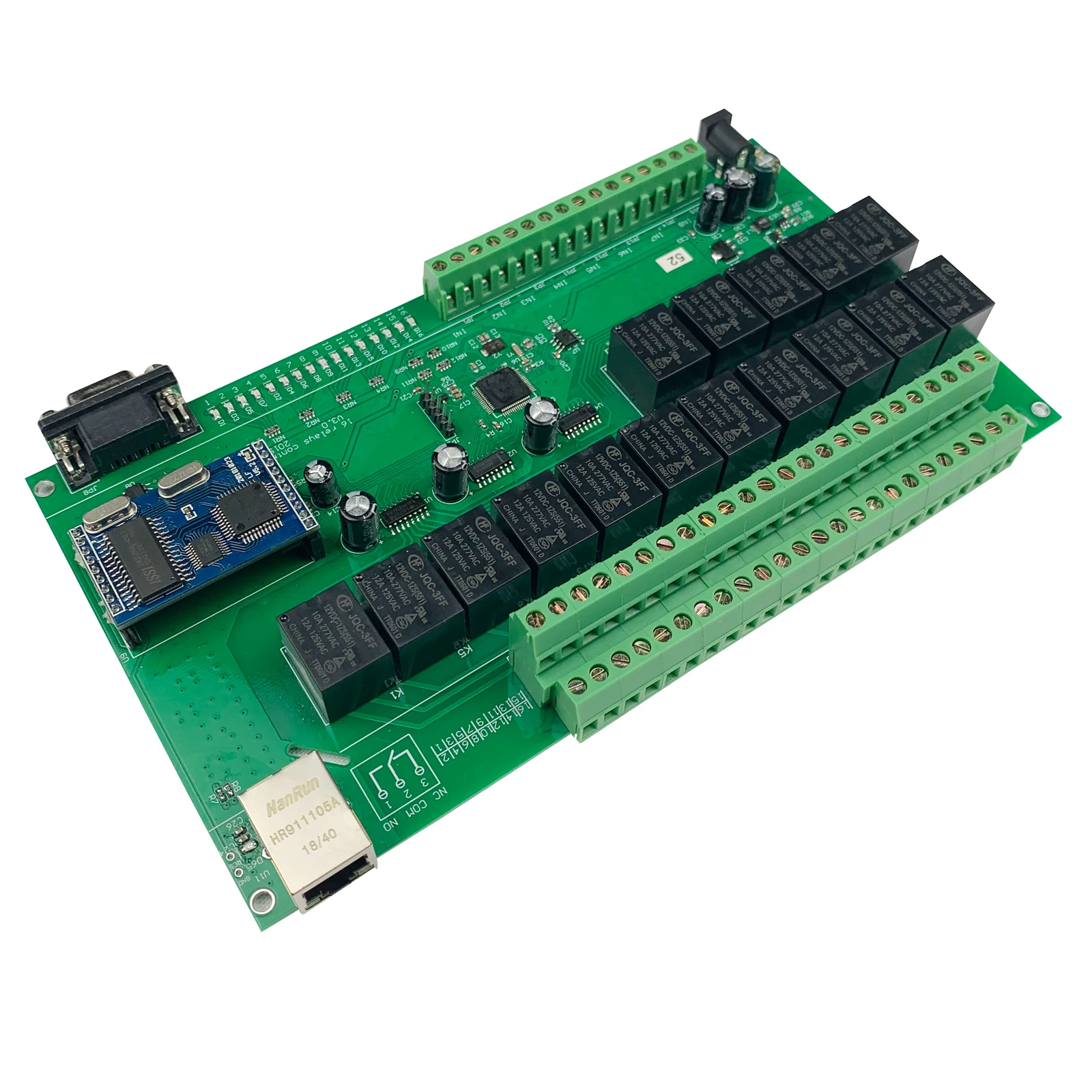 16 групп Ethernet TCP IP релейное управление ler поддержка Alexa Голосовое PCB|Модули для
