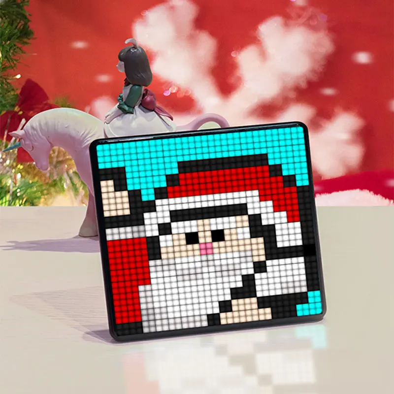 Умные часы-будильник мерцающие реагирующие на пикселей игра сделай сам