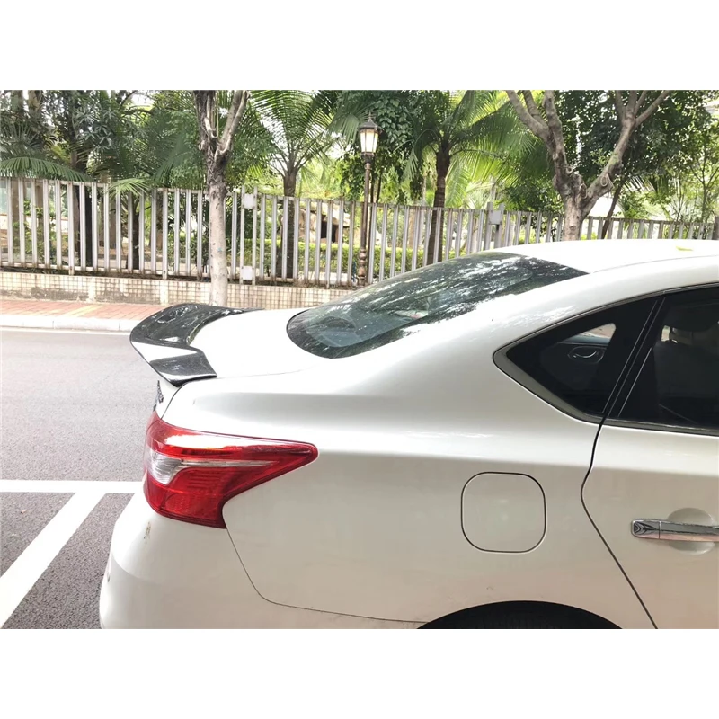 Спойлер для багажника автомобиля FRP из углеродного волокна заднее крыло R