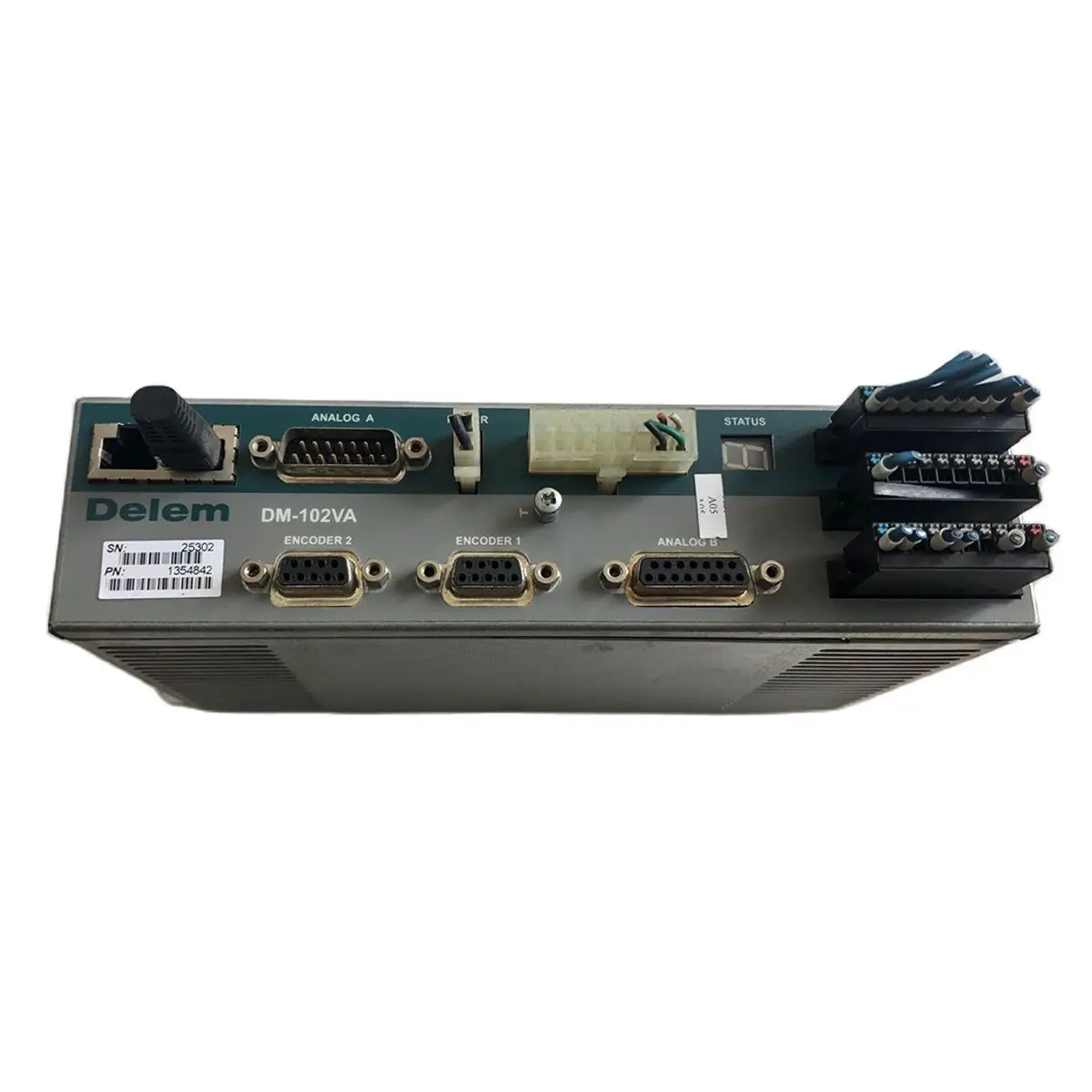 

Используемый Серводвигатель DM-102VA Delem
