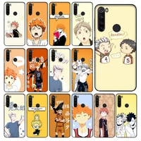 yndfcnb anime haikyuu comics phone case for xiaomi redmi 5 5plus 6 6a 4x 7 8 note 5 5a 7 8 8pro
