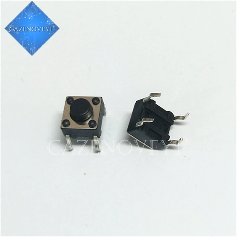 

200pcs/lot button Touch switch 6*6*5 keys button DIP 4pin 6*6*5mm Light touch switch DIP4 /OFF Touch 6x6x5 High quality