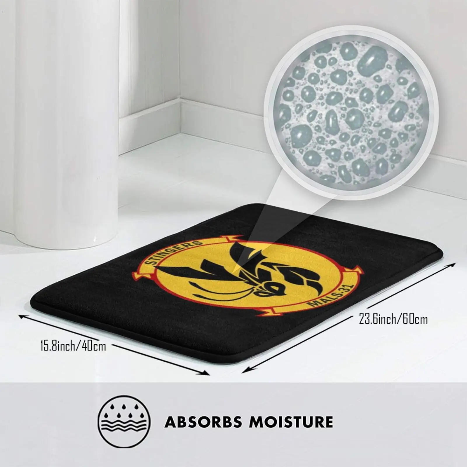 31st морская авиаперевозка эскадрилья коврик подушка мягкая нашивка ВВС армия