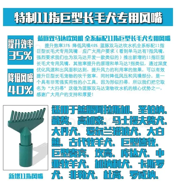 Сушилка для шерсти домашних животных с двойным мотором и ветром для сушки/дутья нового магазина мощностью 100-240 В / 2500 Вт.