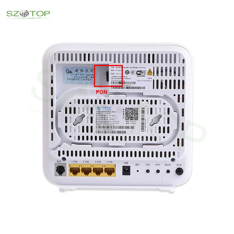 Бесплатная доставка Nokia ONU G-140W-MD GPON ONT с 1GE + 3FE TEL WIFI маршрутизатор FTTH модем