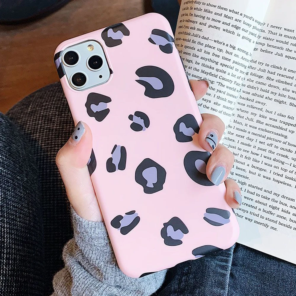 Роскошный Шикарный тонкий чехол LAPOPNUT с леопардовым принтом для Iphone 11 Pro Xs MAX Xr X 8 Plus