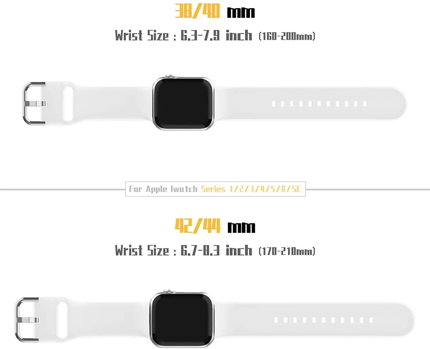 Ремешок силиконовый для Apple Watch Band сменный Браслет iwatch 7 6 5 4 3 2 1 SE 45 мм 41 44 42 40 38 |