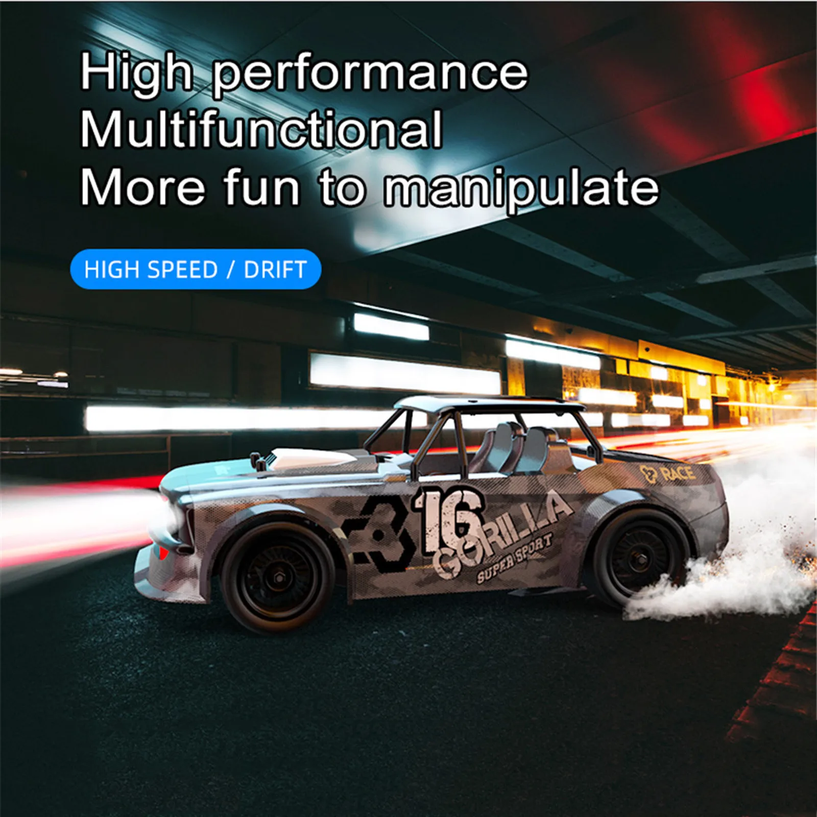 

SG 1603 / 1601 / 1604 1/16 2.4G 4WD RC Drift Car 30km/h High Speed LED Light Proportional Control Vehicles Racing Cars for Boys