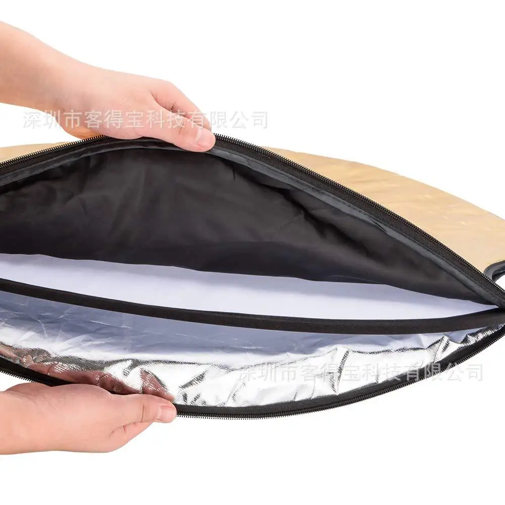 Портативный складной светильник 110 см 5 в 1 Круглый отражатель для фотосъемки